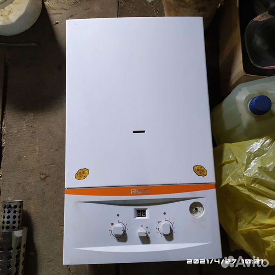 Газовый котел настенный бу