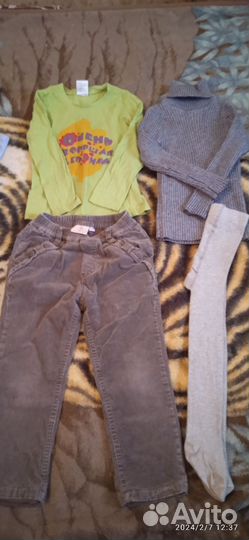 Пакет одежды для девочки 98-104-110 р