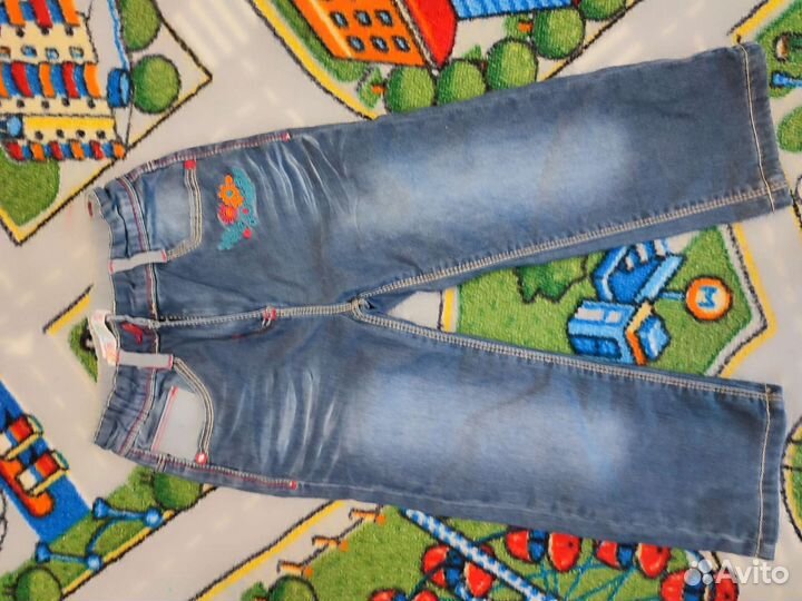 Джинсы для девочки 98 104