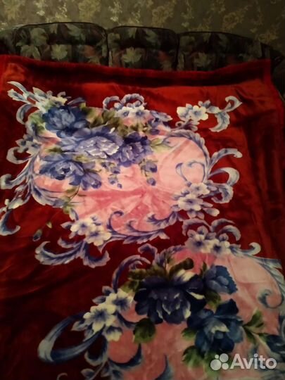 Плед покрывало двустороннее