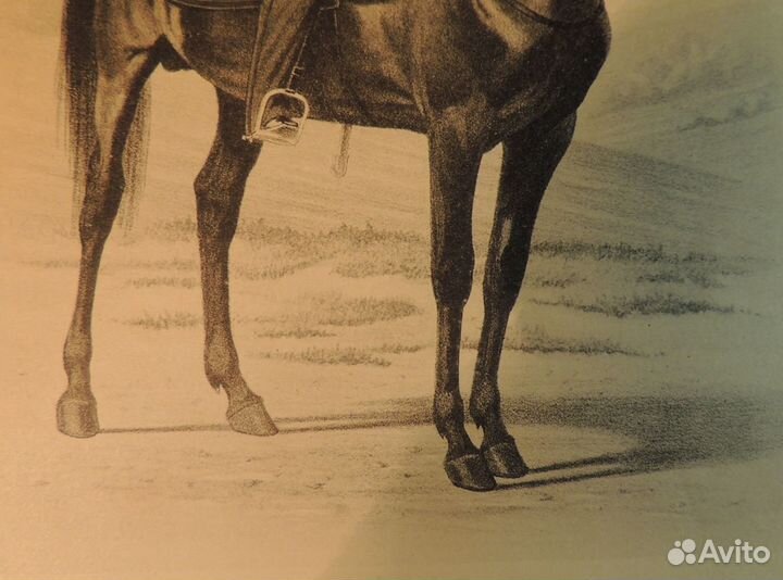 Литография воспитанник гвардейской школы