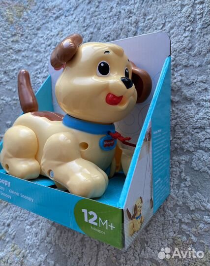 Fisher price веселый щенок Снупи