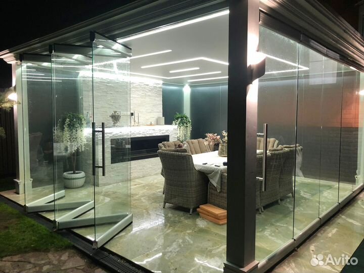 Остекление крыльца