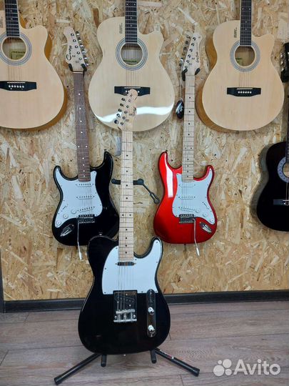 Электрогитара telecaster (новая) в заводской короб