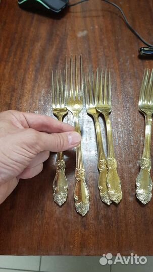 Набор столовых вилок Роза Кольчугино