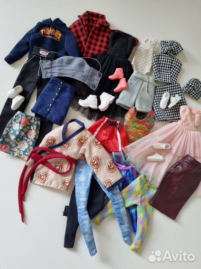 Одежда для барби лот