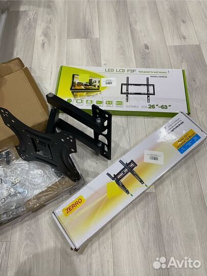 Кронштейны для телевизора разные, монитора