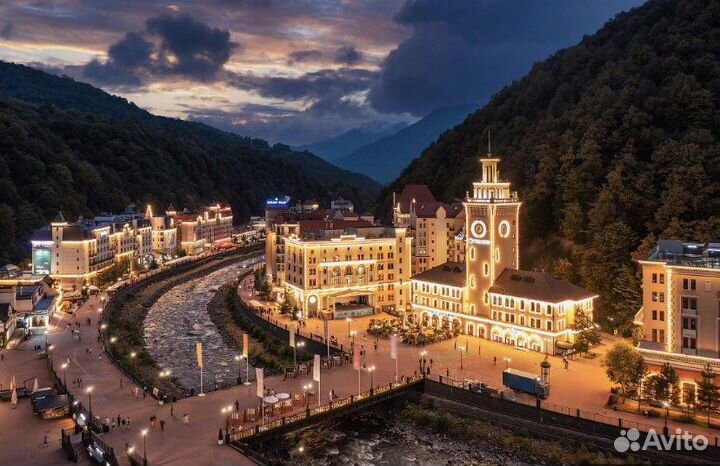 Роза Хутор и Красная Поляна из Сочи и Адлера