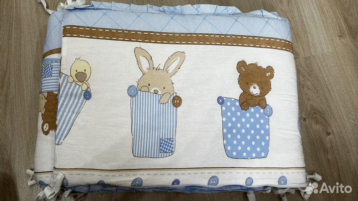 Бортики в кроватку