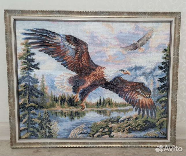 Картина вышитая крестом