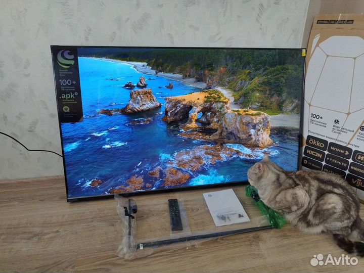 Телевизор новый SMART TV sber 50