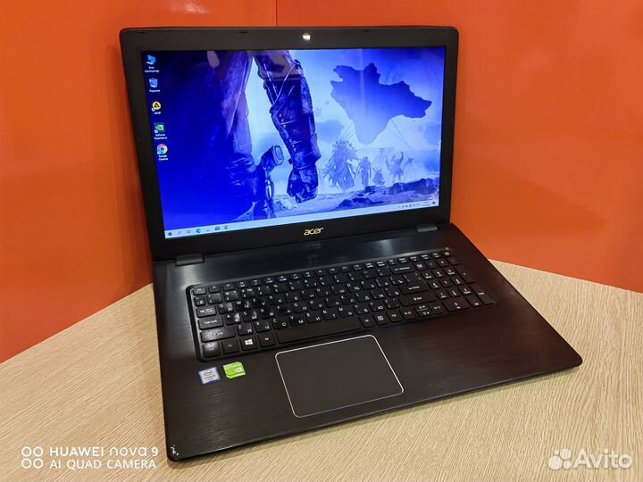 Большой, мощный ноутбук Acer 17.3 Intel/Nvidia/SSD