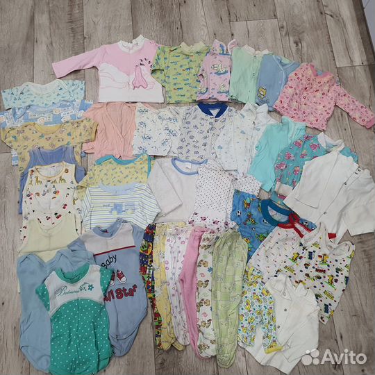 Вещи пакетом на девочку 6-12мес