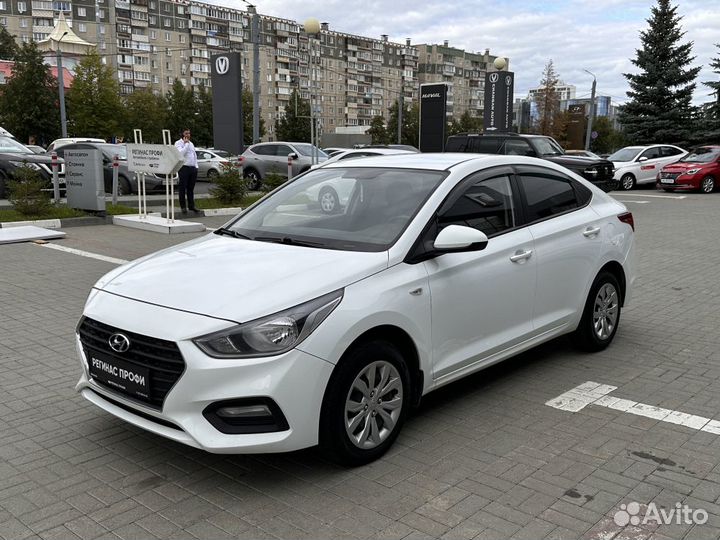 Hyundai Solaris 1.4 AT, 2019, 148 136 км