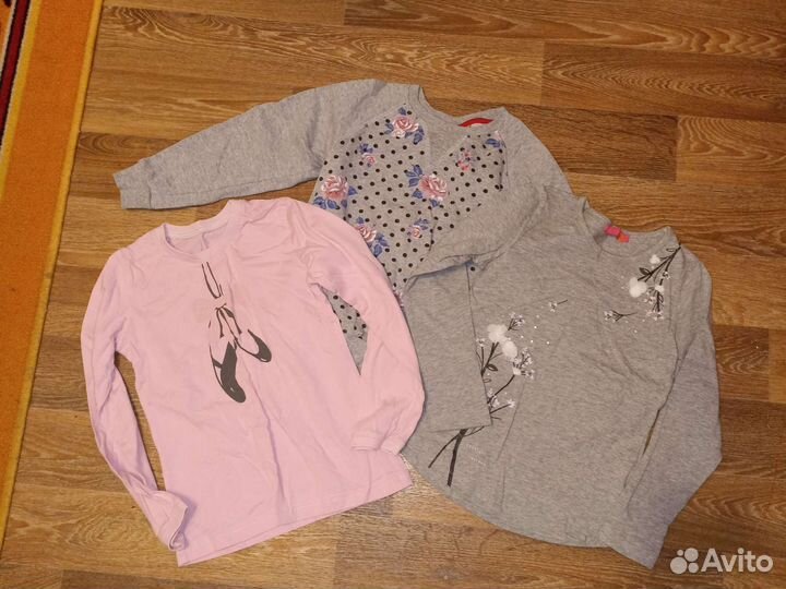 Вещи пакетом на девочку рост 122
