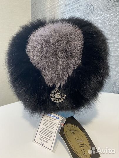 Женская меховая шапка (новая)