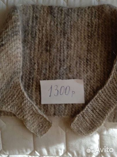 Продам новые вязанные из собачьей шерсти изделия