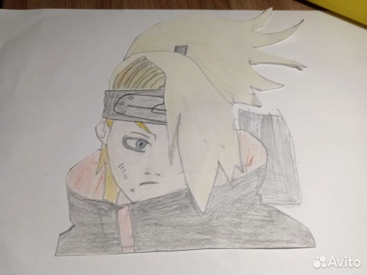 Продам рисунок из Аниме за 50 рублей
