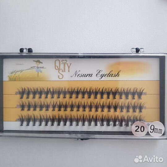 Накладные ресницы пучки