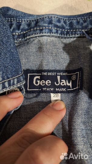 Джинсовая рубашка на мальчика jee jey