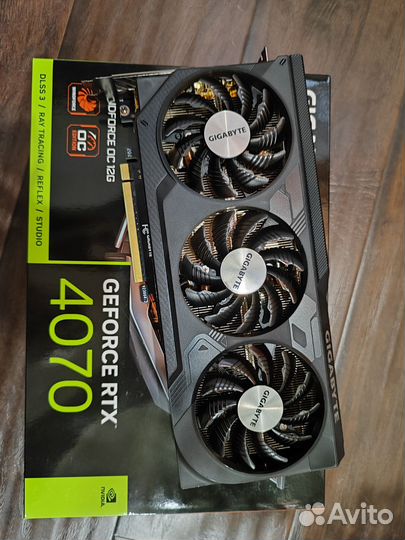 Видеокарта gigabyte RTX 4070 12Gb