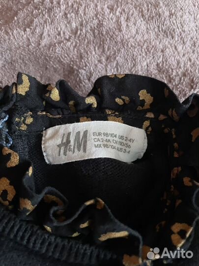 Платье для девочки H&M 98-104