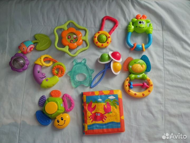 Погремушки грызунки пакетом