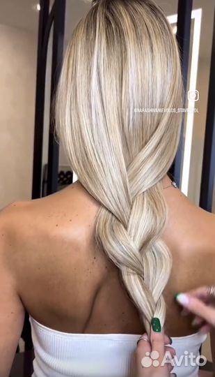 Микрокапсульное наращивание волос