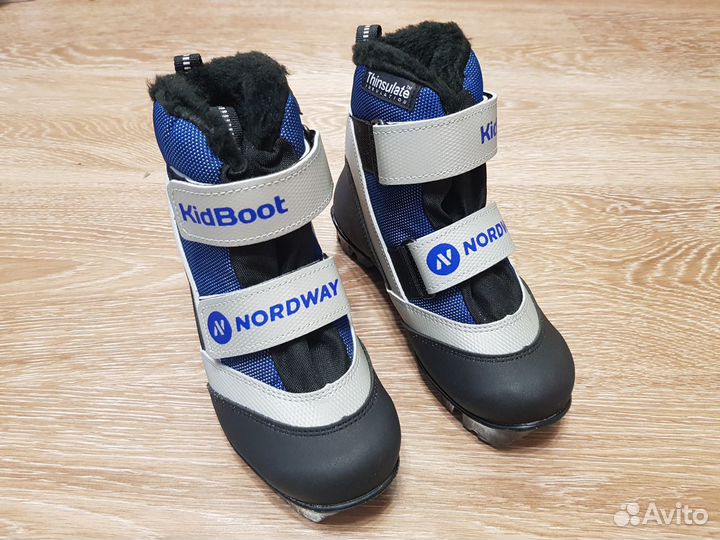 Детские ботинки для лыж 32 - Nordway Kidboot NNN