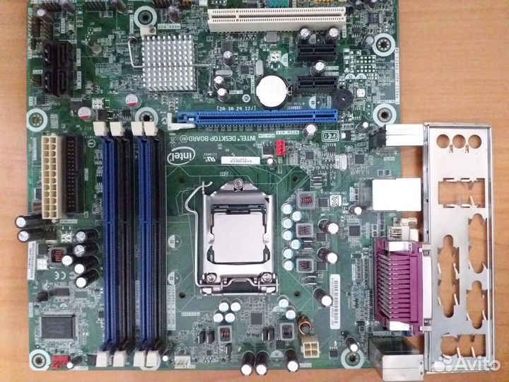 Материнская плата 1156 + CPU i3 + DDR3 4Gb