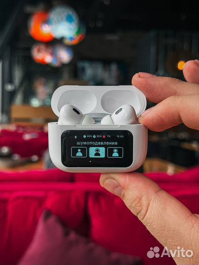 Беспроводные наушники Airpods pro 2 LED десплеем