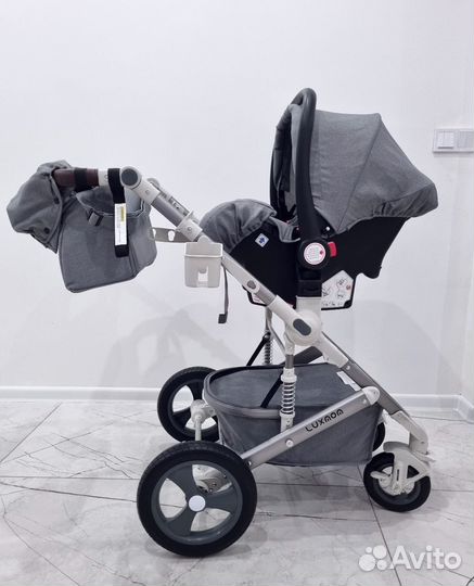 Новая автолюлька и адаптеры Luxmom 518 и W530