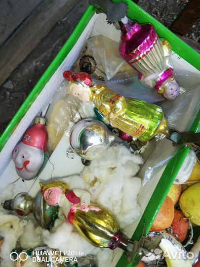 Елочные игрушки СССР