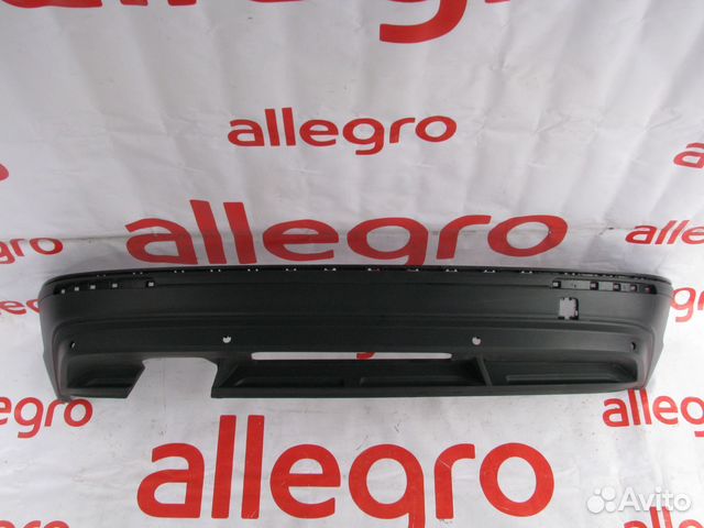 VW Tiguan 2 спойлер юбка заднего бампера 2016+