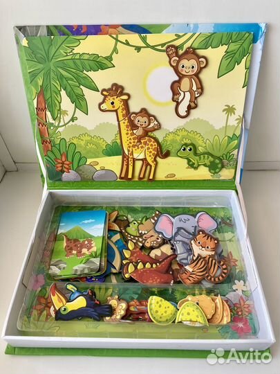 Игрушка магнитные пазлы (бронь)