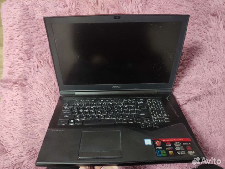 Игровой ноутбук MSI GT75VR 7RF Titan i7 gtx 1080