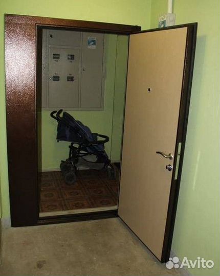 Входная металлическая дверь. Тамбурная дверь