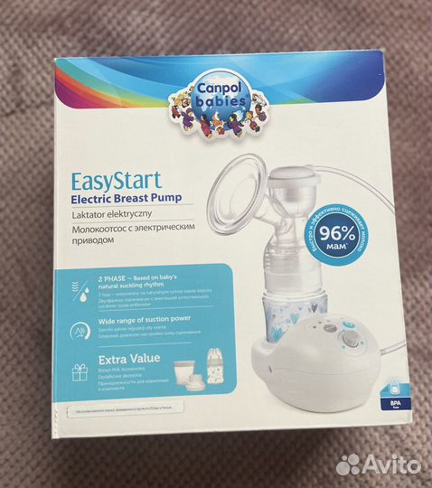 Молокоотсос электрический Canpol Babies EasyStart