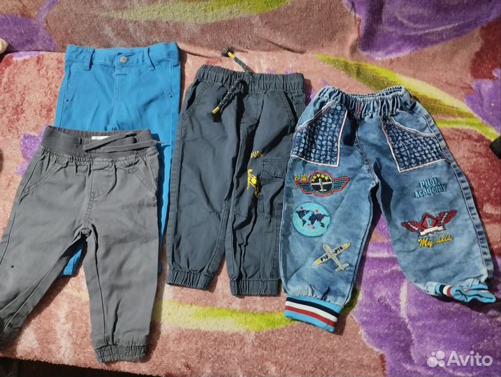 Детские вещи пакетом от 0 до года для мальчика