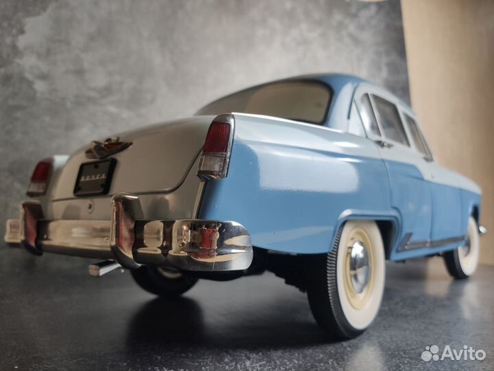 Сборная модель волга газ 21 1:8. Деагостини