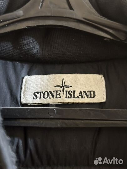 Stone Island modified panama 6/3 HT nylon пуховик