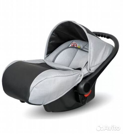 Коляска 3в1 Camarelo Carera New, wcarn-02, серый