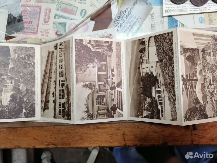 Комплект открыток bad Schwarzbach 20е г