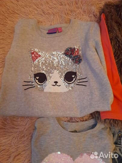 Вещи пакетом,на девочку 122-128 см