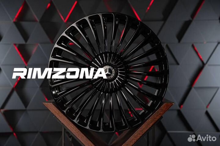 Литые диски maybach multispoke R20 8.5/9.5J 5x112