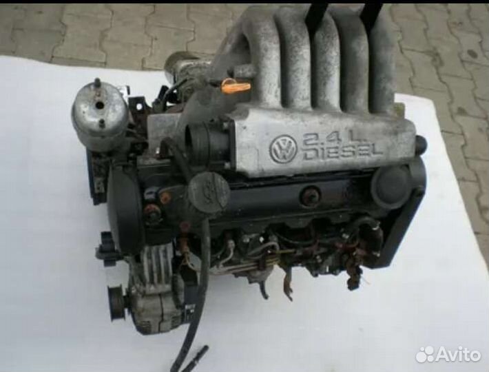 Двигатель volkswagen t4 2.4 аав