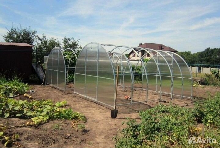 Теплица из поликарбоната