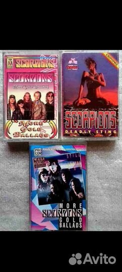 Scorpions 3 кассеты