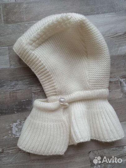 Шапка шлем с манишкой