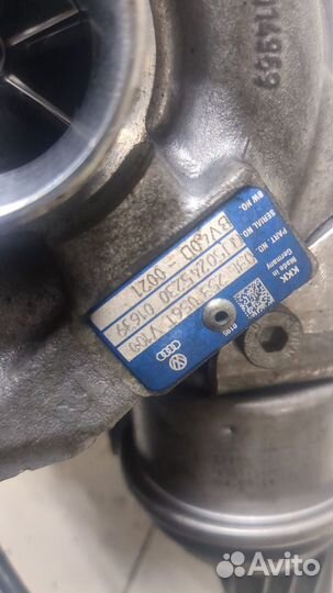 Турбина Volkswagen Passat 7 Европа, 2014